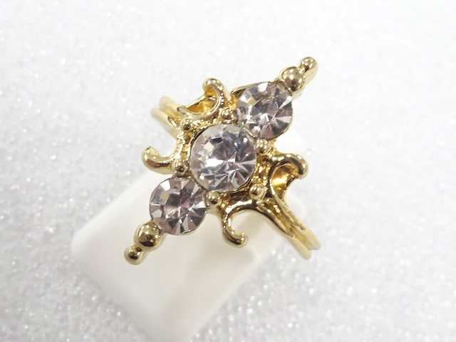 CRYSTAL FASHION RING / JP SIZE 12